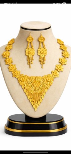 2 parures en or pur de Dubaï - Biyachara