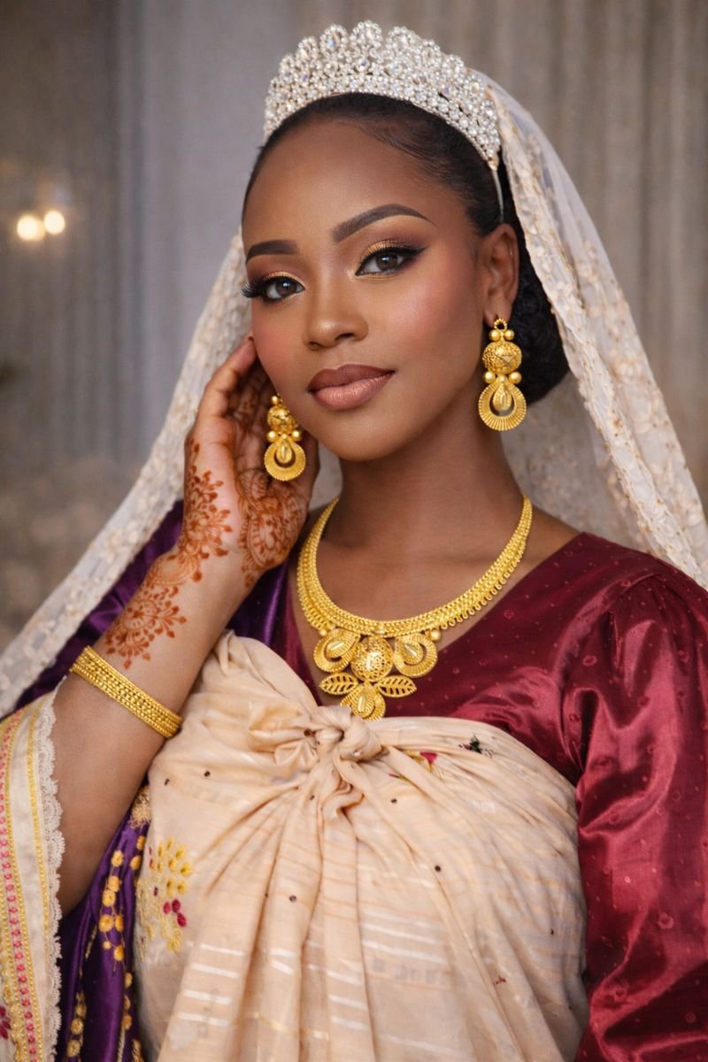 2 parures en or pur de Dubaï image 2 - Biyachara