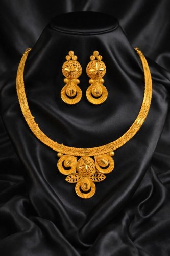 2 parures en or pur de Dubaï - Biyachara