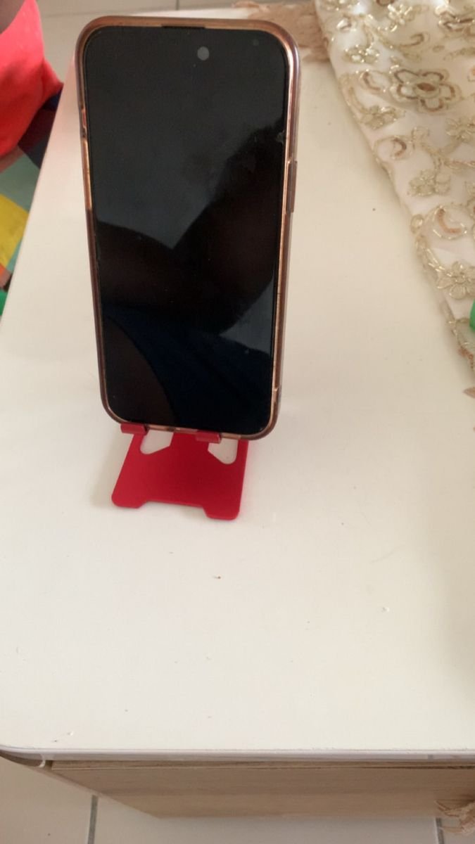 Support Téléphone Portable rouge image 3 - Biyachara