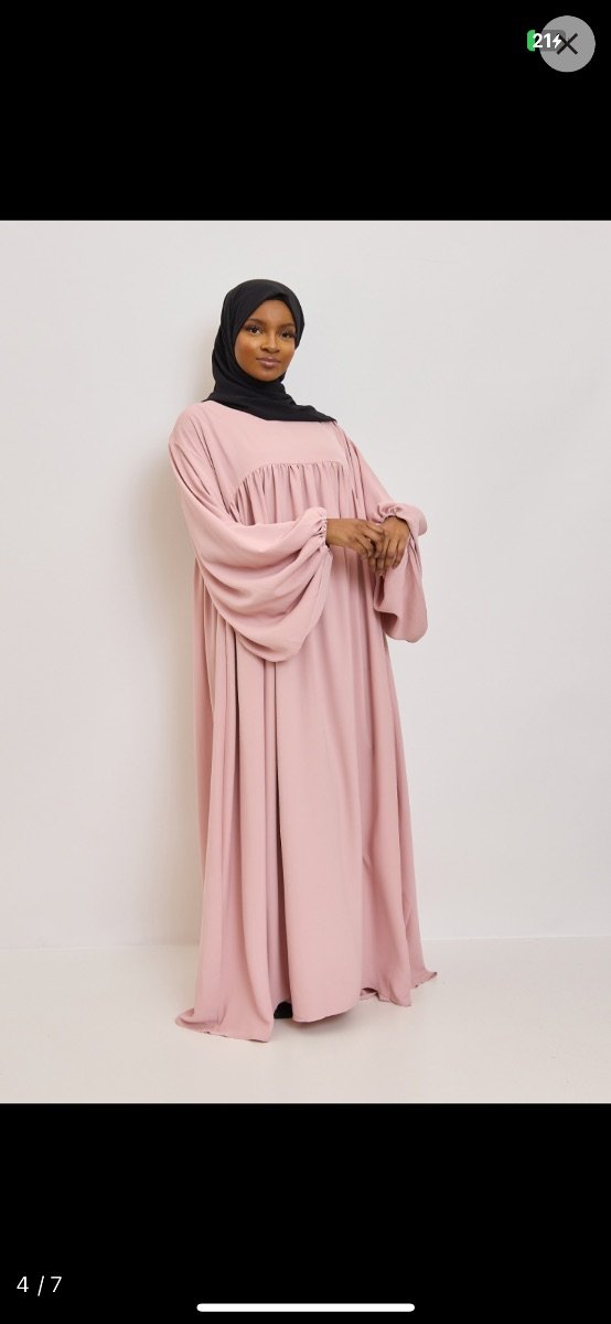 Abaya tissu soie de médine image 2 - Biyachara