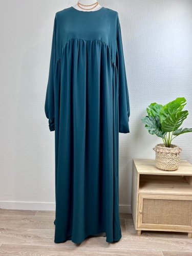 Abaya tissu soie de médine - Biyachara