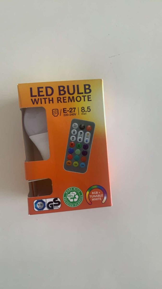 Ampoule LED multicolore image 1 - Biyachara