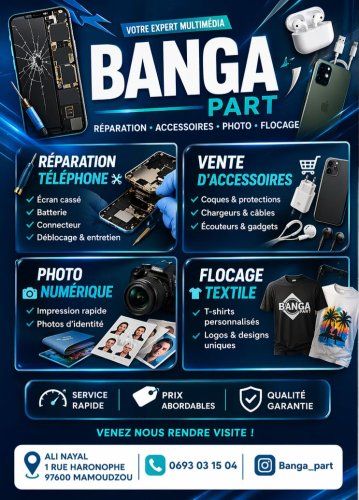 Réparation téléphones/ autres services - Biyachara