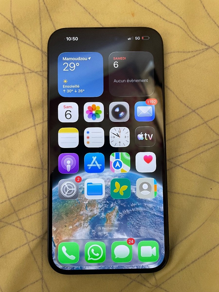 iPhone 16 Plus Noir – 128 Go image 1 - Biyachara