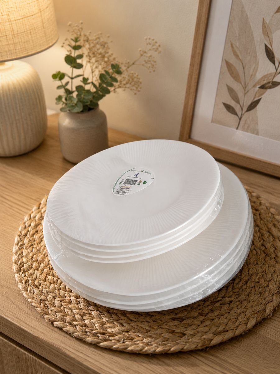 Assiettes en plastiques dure image 2 - Biyachara