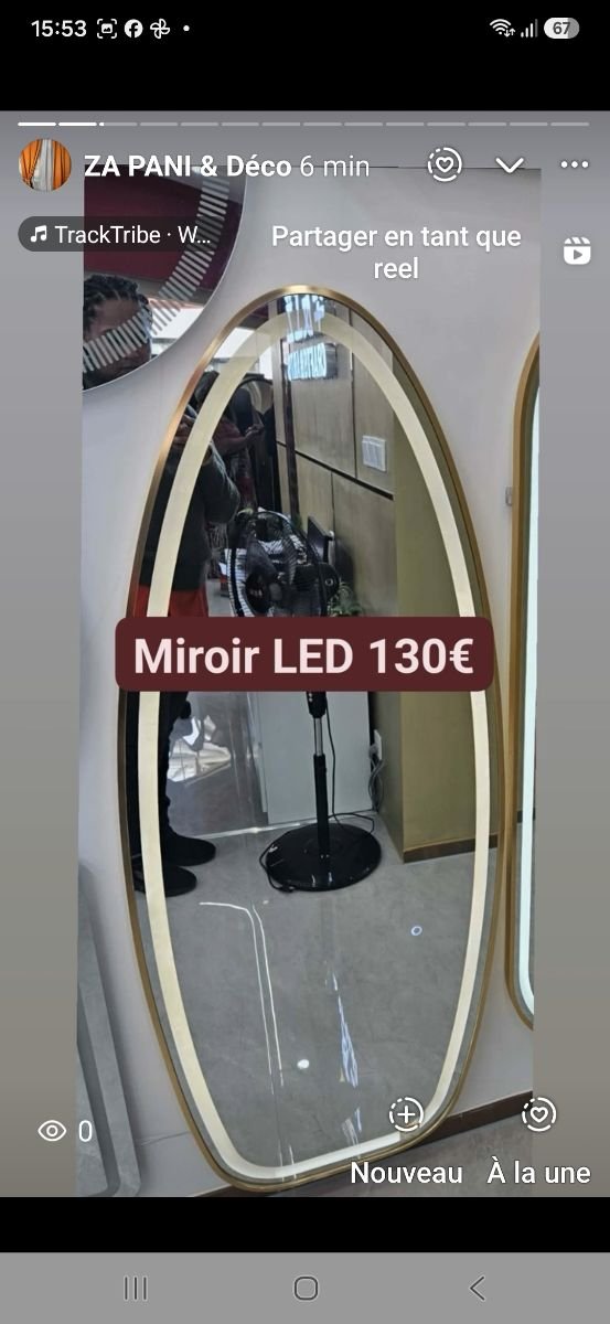 Mirroir LED image 2 - Biyachara