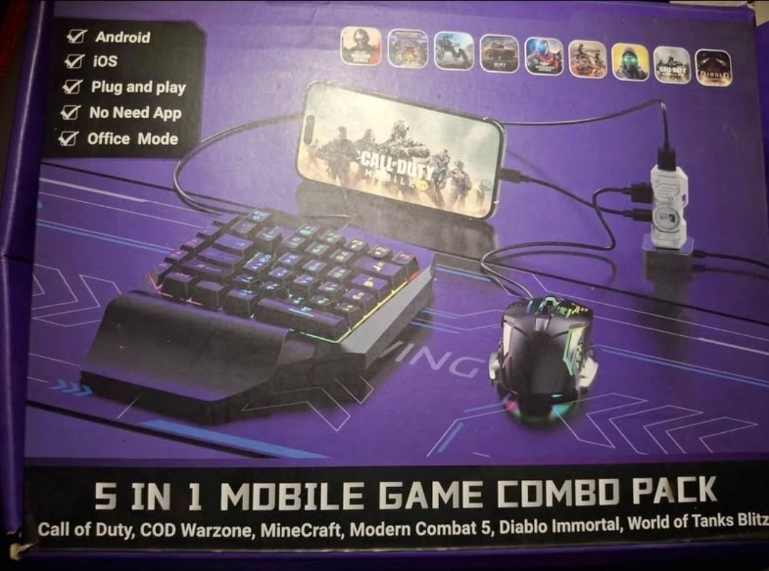 Combo (claviers, souris, pour gamer) image 1 - Biyachara