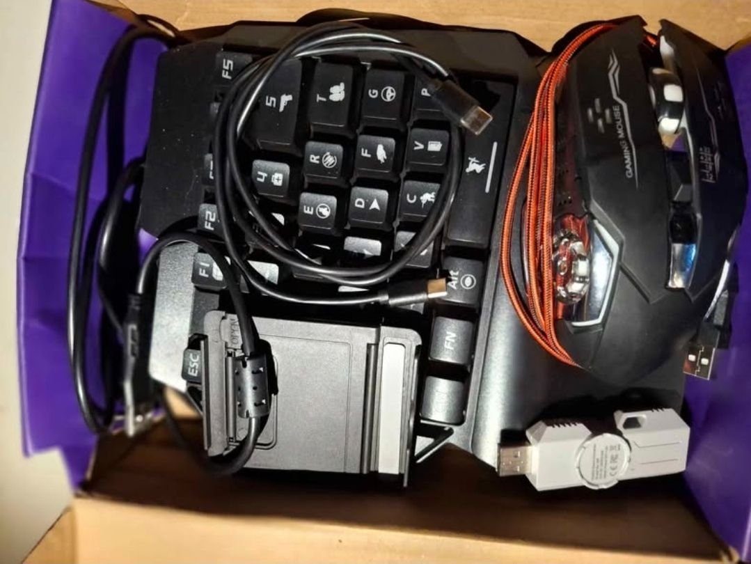 Combo (claviers, souris, pour gamer) image 3 - Biyachara