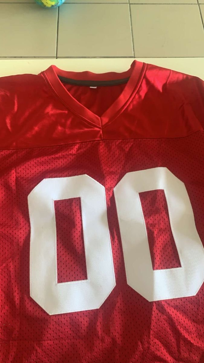 Maillot Wenka rouge Football Américain image 2 - Biyachara